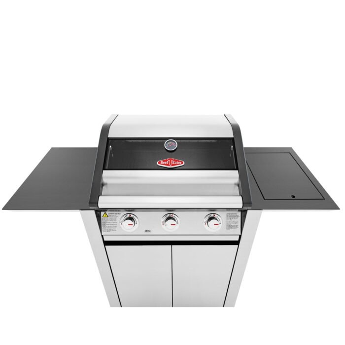 1600S BBQ 3 Burner & Side Burner Trolley - BeefEater